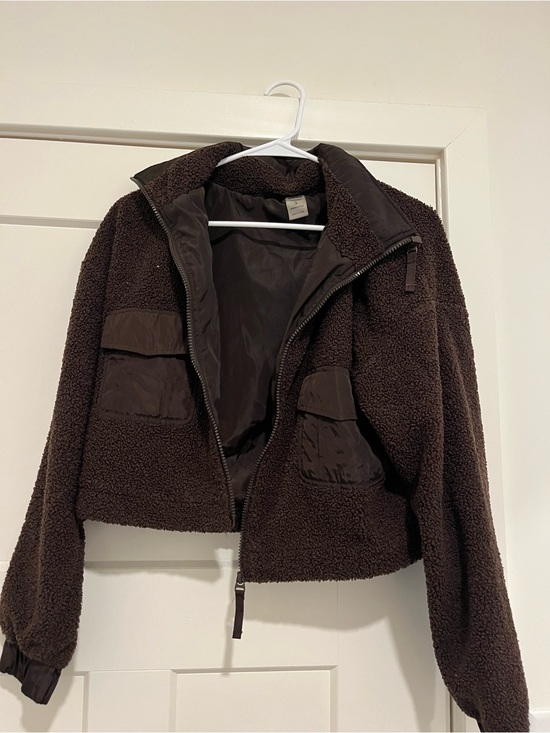 Mono B Jackets & Blazers - Brown Mono B zip up jacket